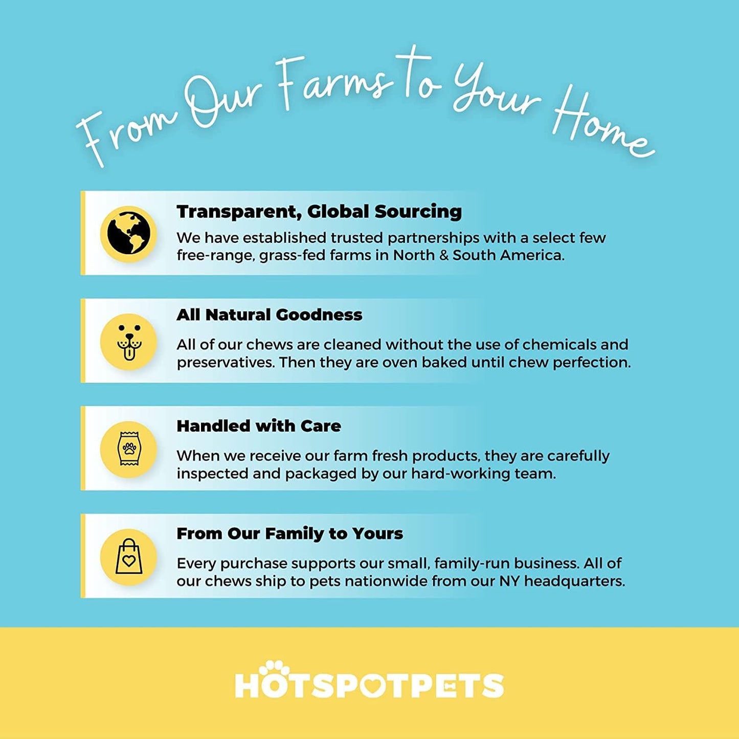 Beef Tendon Chews for Dogs -(10 Pack) 6 Inch All Natural, Free-Range, Grass-Fed Premium Backstrap Tendon Dog Chews Treats