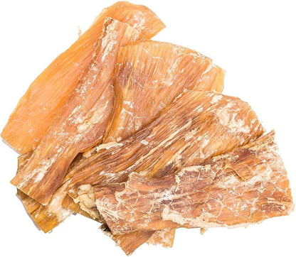 Beef Tendon Chews for Dogs -(10 Pack) 6 Inch All Natural, Free-Range, Grass-Fed Premium Backstrap Tendon Dog Chews Treats