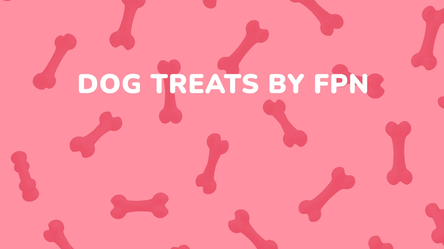 Dog Treats –Immunity, Skin, Dental, Gut Support, Vegan Dog Biscuits 7Oz by FPN