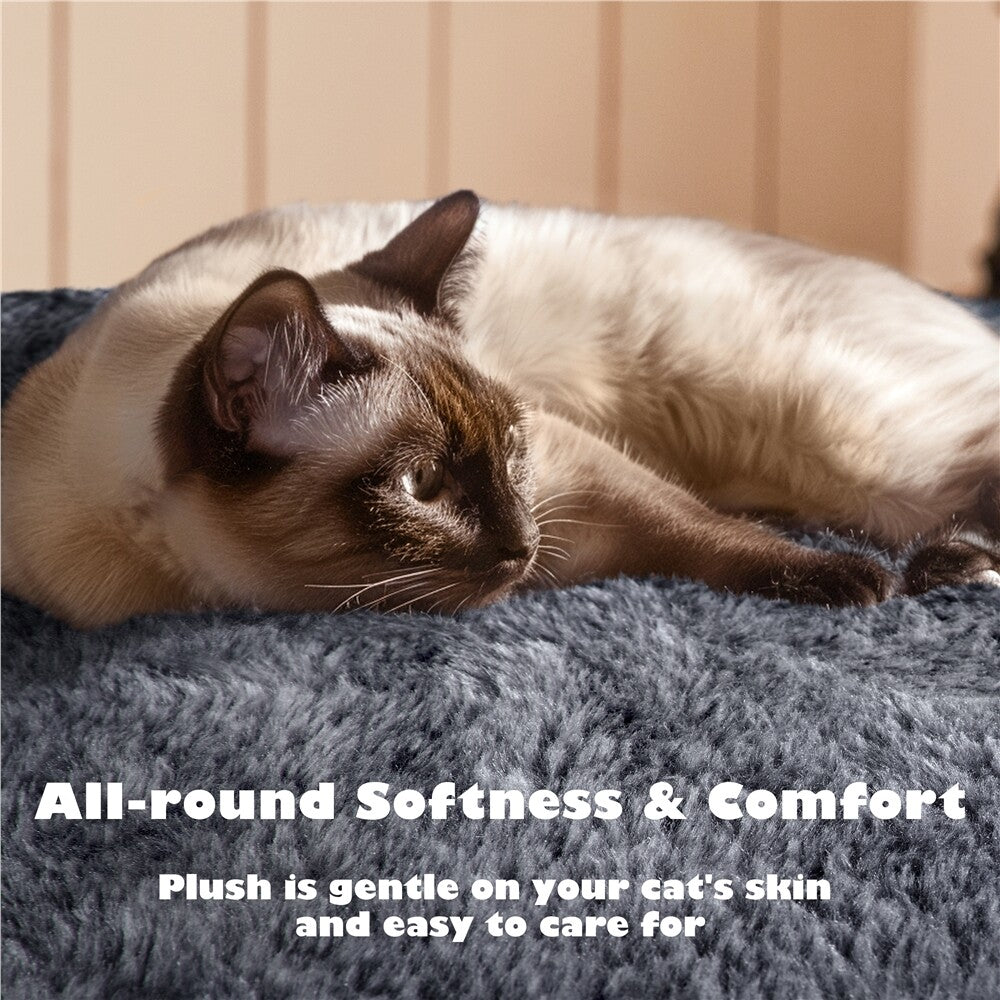 54In Cat Tree Tower Condo with Scratching Post for Kittens Pet House Furniture