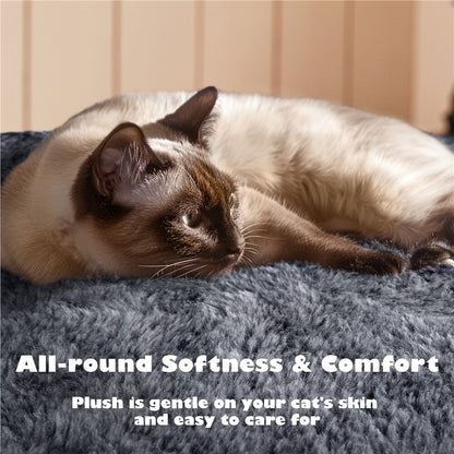 54In Cat Tree Tower Condo with Scratching Post for Kittens Pet House Furniture