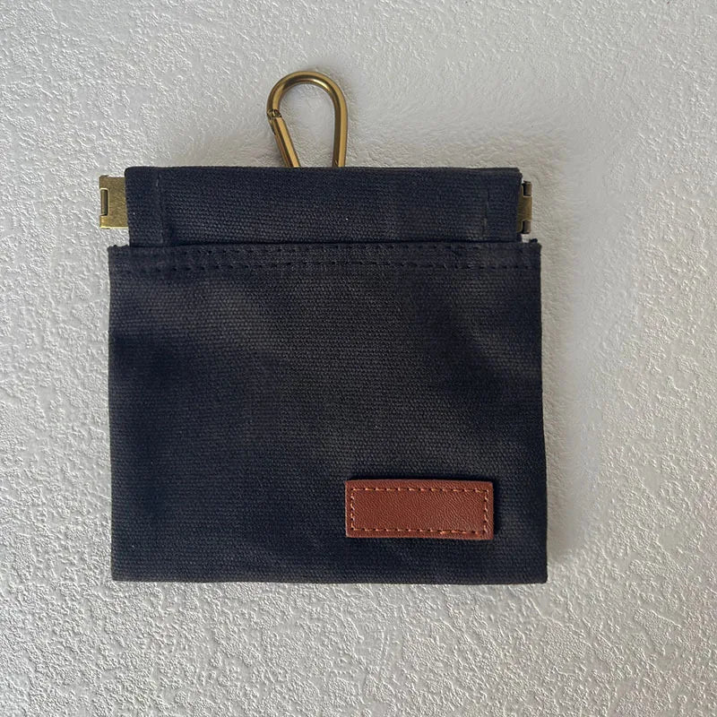 Walking Dog Snack Pocket with Carabiner Hands Free Pet Treat Bag Waist Pack Storage Pouch Dog Puppy Training Bag Food Reward