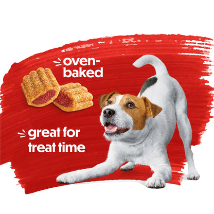 Purina  Baked Delights Hugs with Real Beef and Cheese Oven Baked Dog Treats