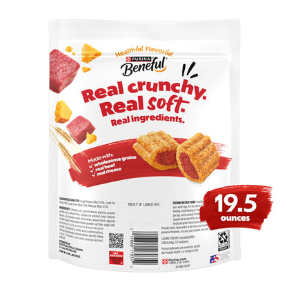 Purina  Baked Delights Hugs with Real Beef and Cheese Oven Baked Dog Treats