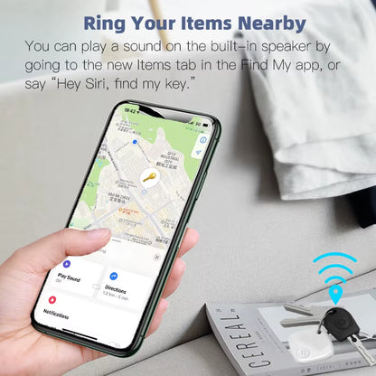 Mini Tracking Device for Apple Find My Key Smart Tag Child Finder Pet Car GPS Lost Tracker Smart Bluetooth 5 Tracker IOS System