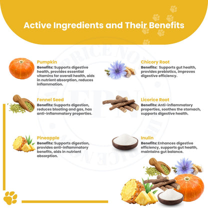 Dog Treats –Immunity, Skin, Dental, Gut Support, Vegan Dog Biscuits 7Oz by FPN