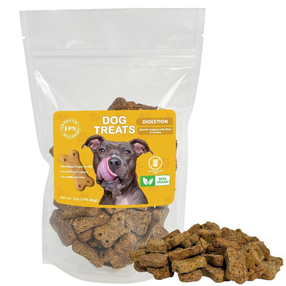 Dog Treats –Immunity, Skin, Dental, Gut Support, Vegan Dog Biscuits 7Oz by FPN
