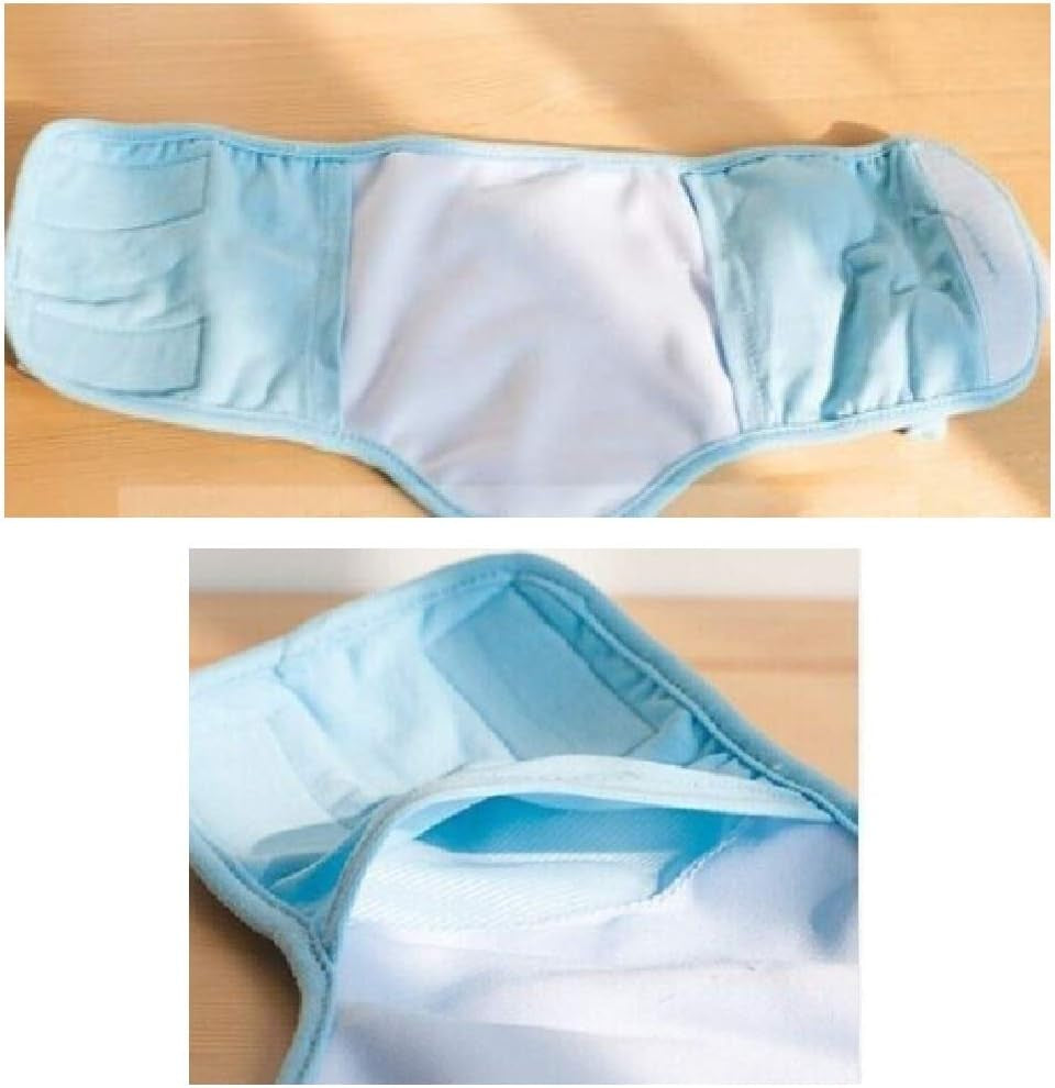 Dog Puppy Funny Diaper Belly Band Male Boy for Small Breeds (Brown Bear, M - Waist 10" - 13")