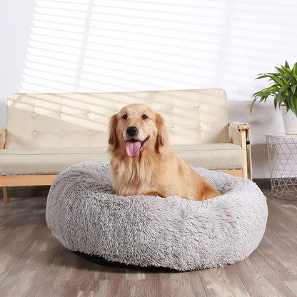 Calming Donut Dog Cuddler, Medium Large Dog Bed, 30''