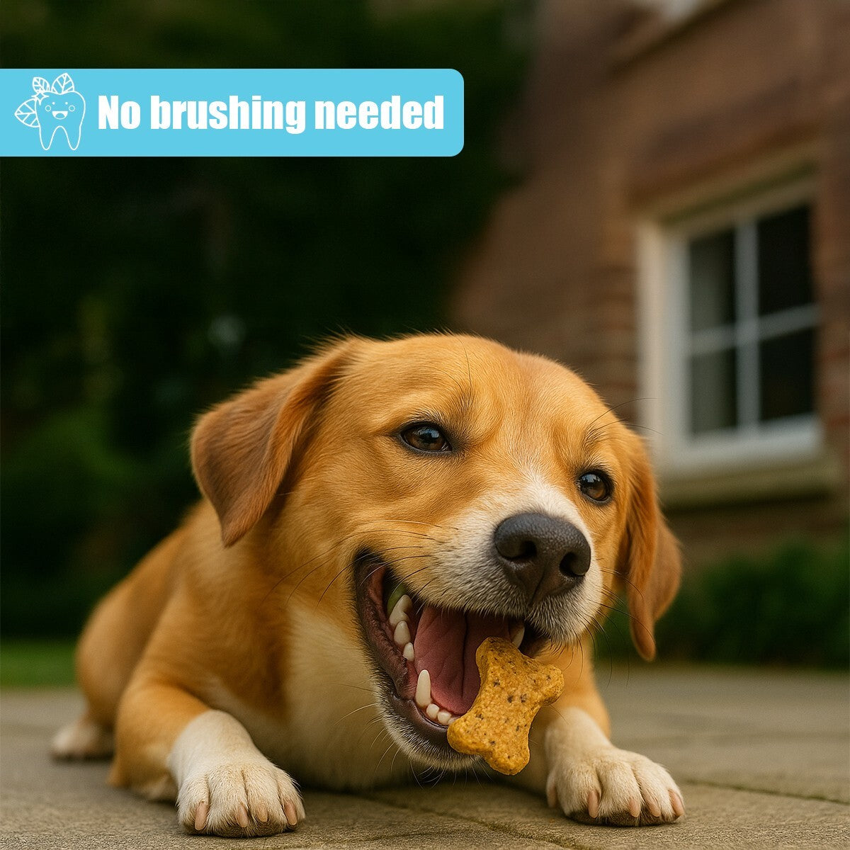 Dog Treats –Dental Treats Grain-Free Natural Human-Grade Dog Biscuits 7Oz - FPN