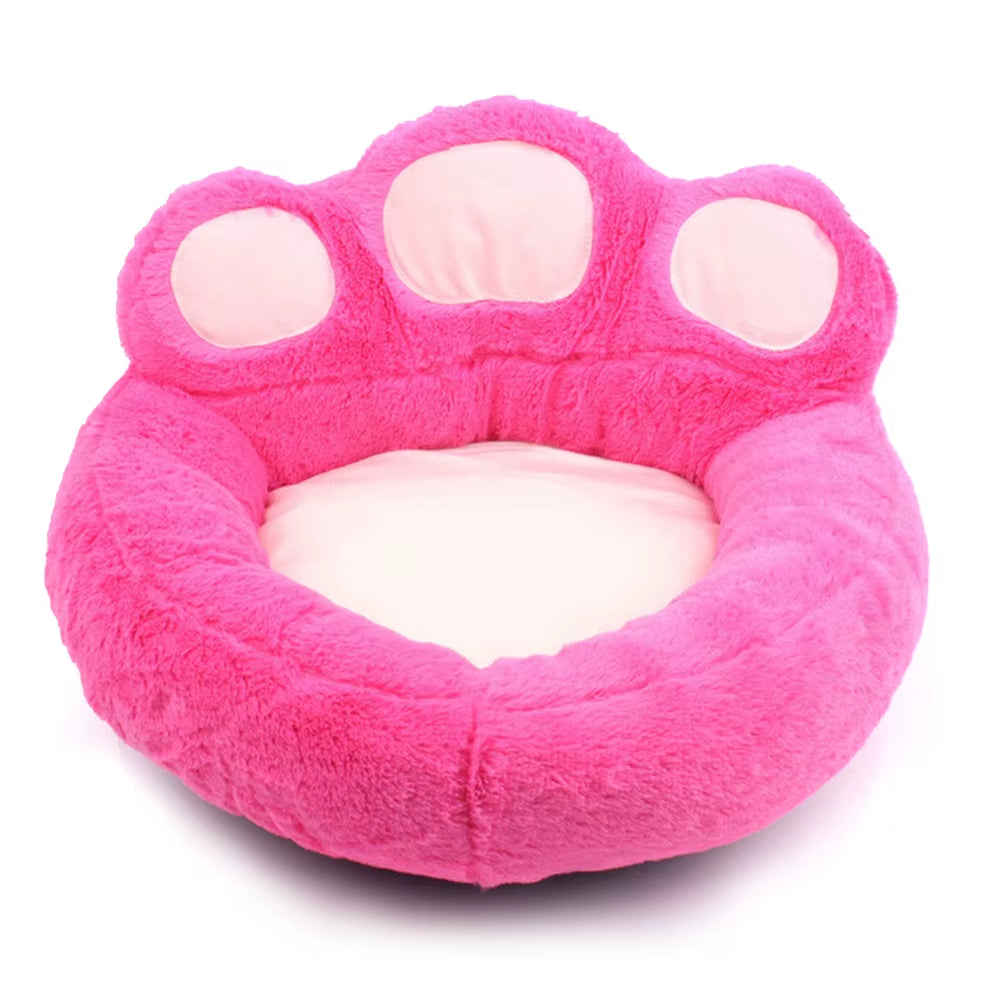 Warm Pet Cat Bed for Cats Basket Mat Winter Plush Beds Lounger for Cat Kitty Panier Pet Bed Products for Cats Cama Para Gato