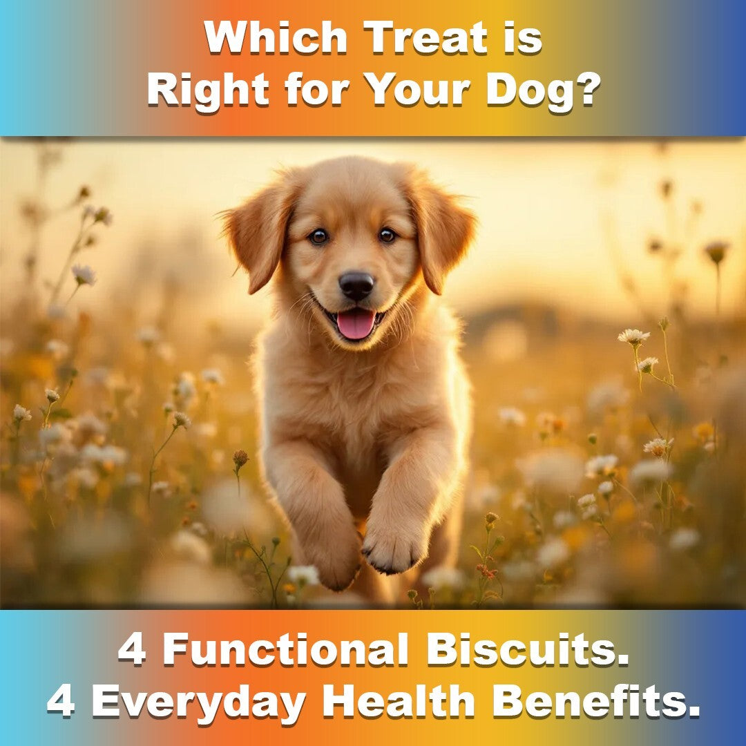 Dog Treats –Skin&Coat Treats Grain-Free Natural Human-Grade Dog Biscuits 7Oz-Fpn