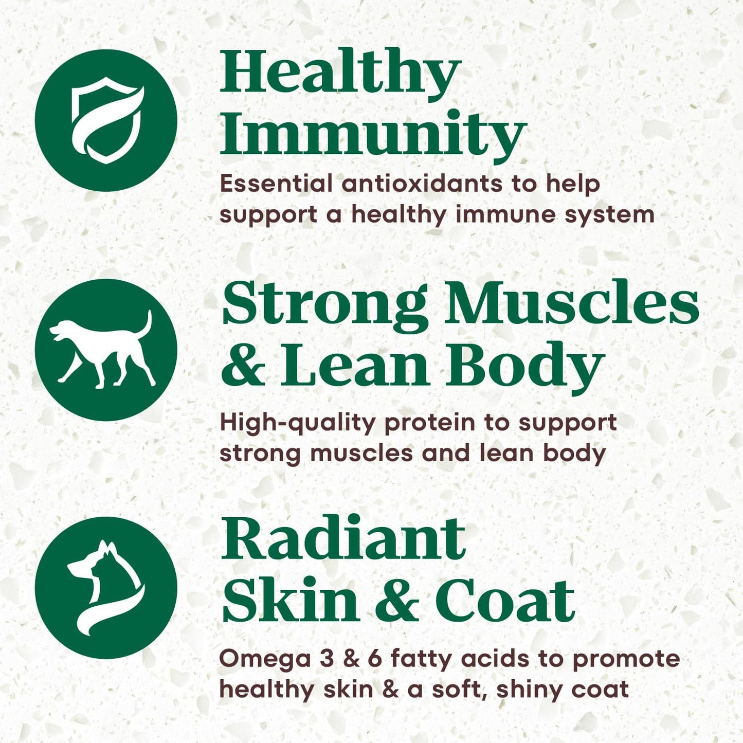 ULTRA Adult High Protein Natural Dry Dog Food with a Trio of Proteins from Chicken, Lamb and Salmon, 30 Lb. Bag