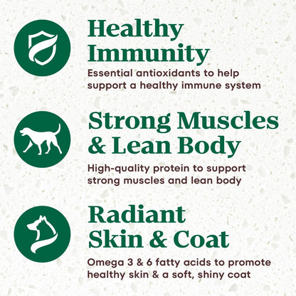 ULTRA Adult High Protein Natural Dry Dog Food with a Trio of Proteins from Chicken, Lamb and Salmon, 30 Lb. Bag