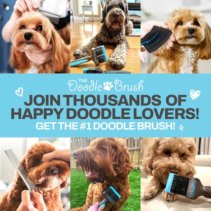 - Doodle Brush for Dogs, Goldendoodle Brushes for Grooming & Dog Brush for Labradoodle - Doodle Dog Brush - Doodle Grooming Brush, Bernedoodle Brush - Slicker Brush for Doodles