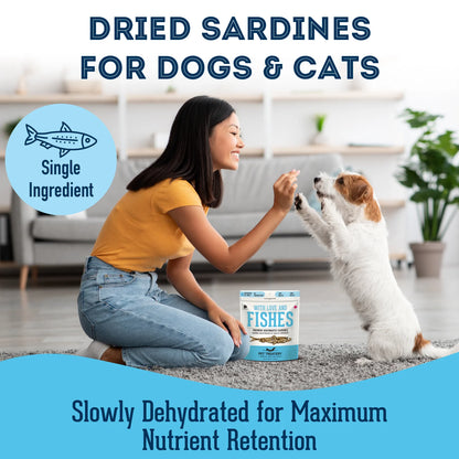Pure Proteins with Love and Fishes Sardine Treats for Dogs & Cats, 210 Gram