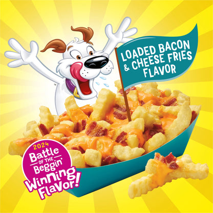(2 Pack)  Beggin’ Loaded Bacon and Cheese Fries Flavor Treats for Dogs