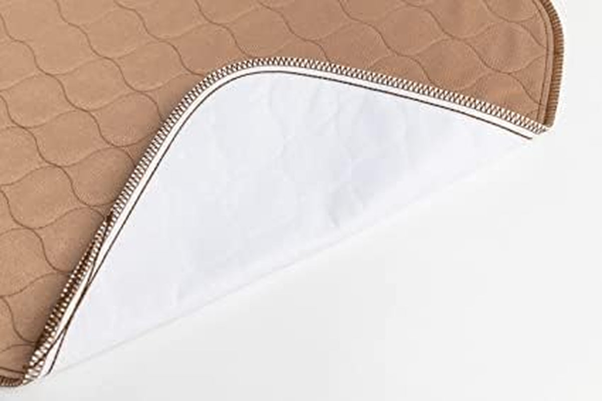 Reusable Dog Pee Pads - Dogs Waterproof Training Pads - Washable & Sanitary - Rounded Corners - Laminated, Lightweight, Durable - Pet Essentials Puppy Training, Whelping - 41"X41" W/ Grommets