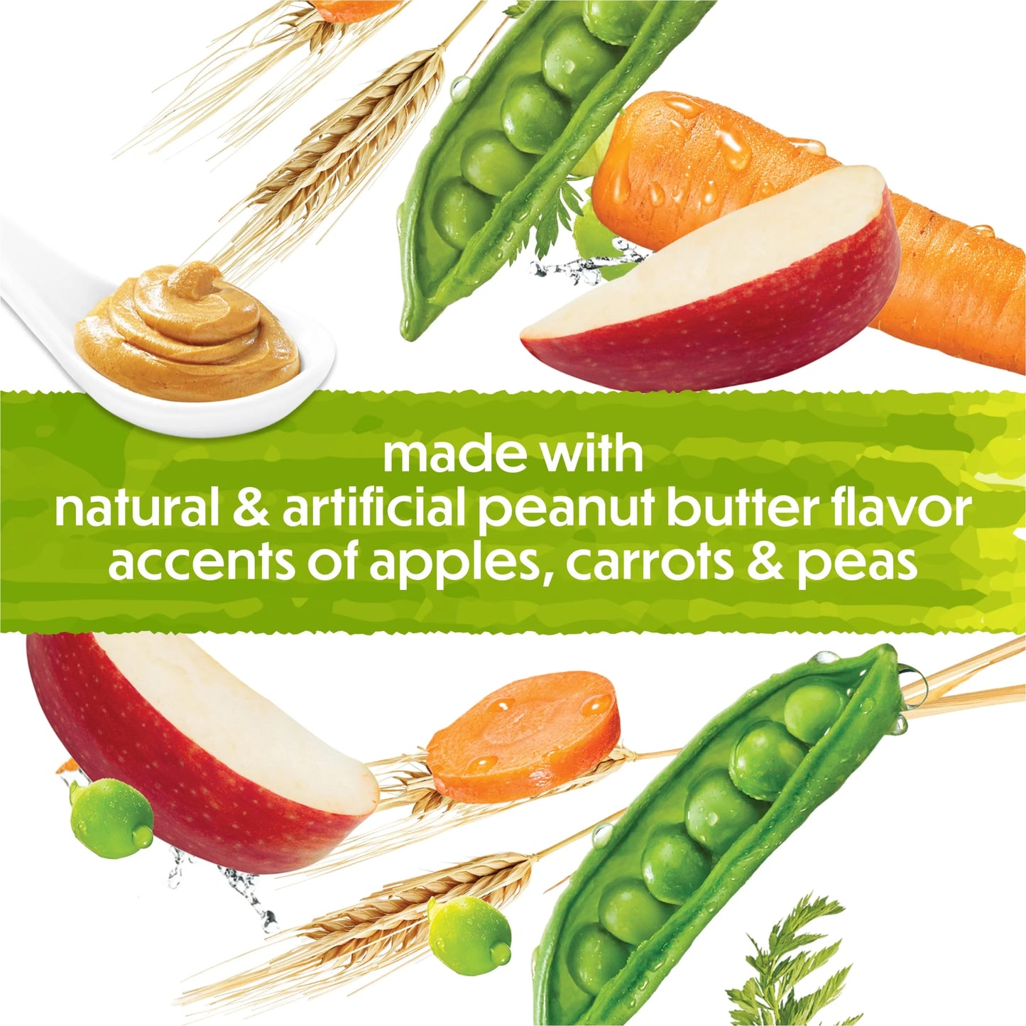 (4 Pack)  Beneful Dog Training Treats for Dogs, Baked Delights Snackers