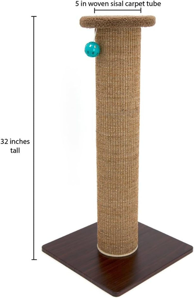 Sisal Post Scratcher, Sisal Post (Brown)