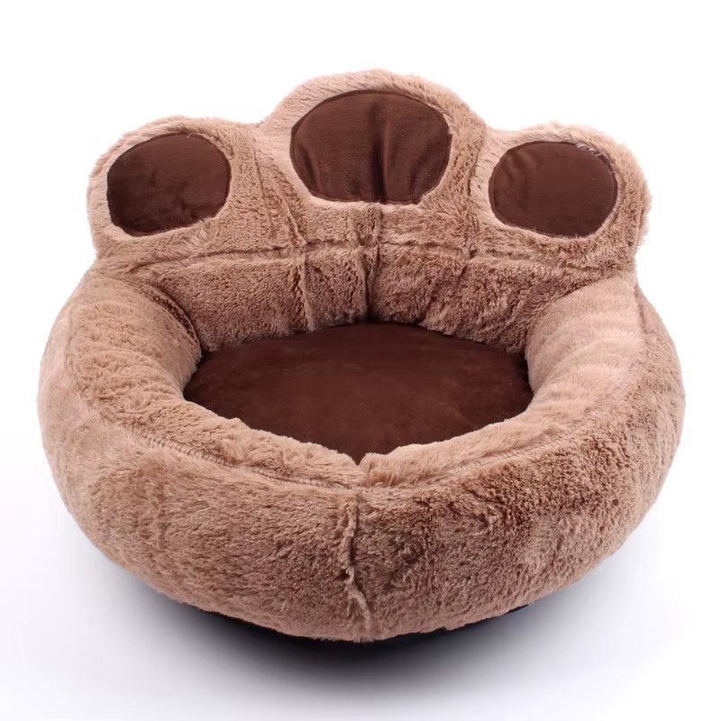 Warm Pet Cat Bed for Cats Basket Mat Winter Plush Beds Lounger for Cat Kitty Panier Pet Bed Products for Cats Cama Para Gato