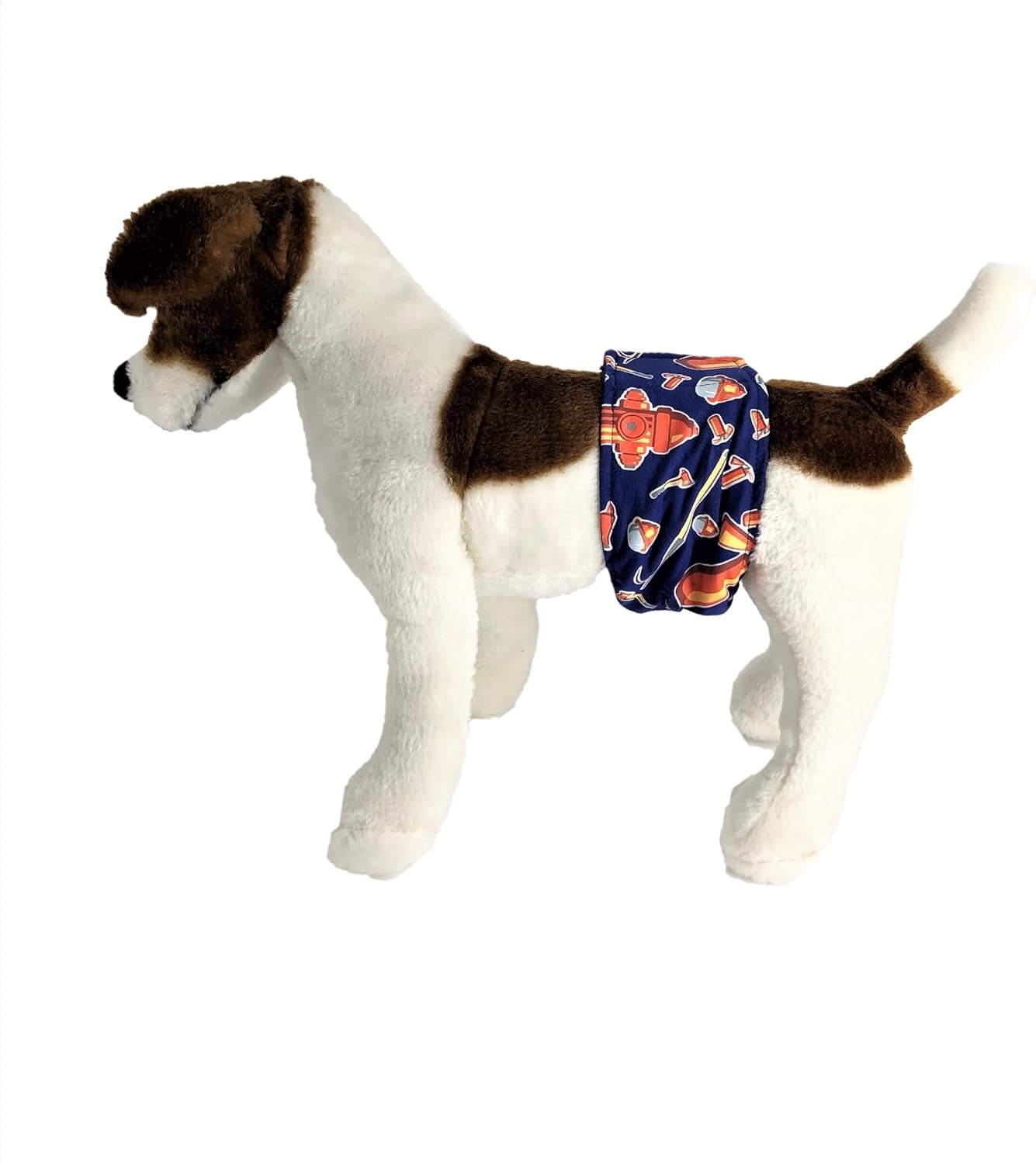 Pack - 2Pcs Washable Male Dog Diapers Belly Band Wrap Cotton Waterproof Leak Proof for Small Pet (XS: Waist 8" - 10")