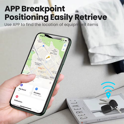 Mini Smart Tracker Works with IOS Find My APP Smart Tag Key Finder Anti-Lost Tracking Device Bluetooth-Compatible for IOS System