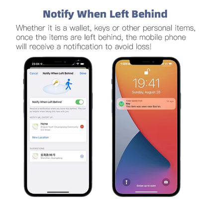 Mini Tracking Device for Apple Find My Key Smart Tag Child Finder Pet Car GPS Lost Tracker Smart Bluetooth 5 Tracker IOS System