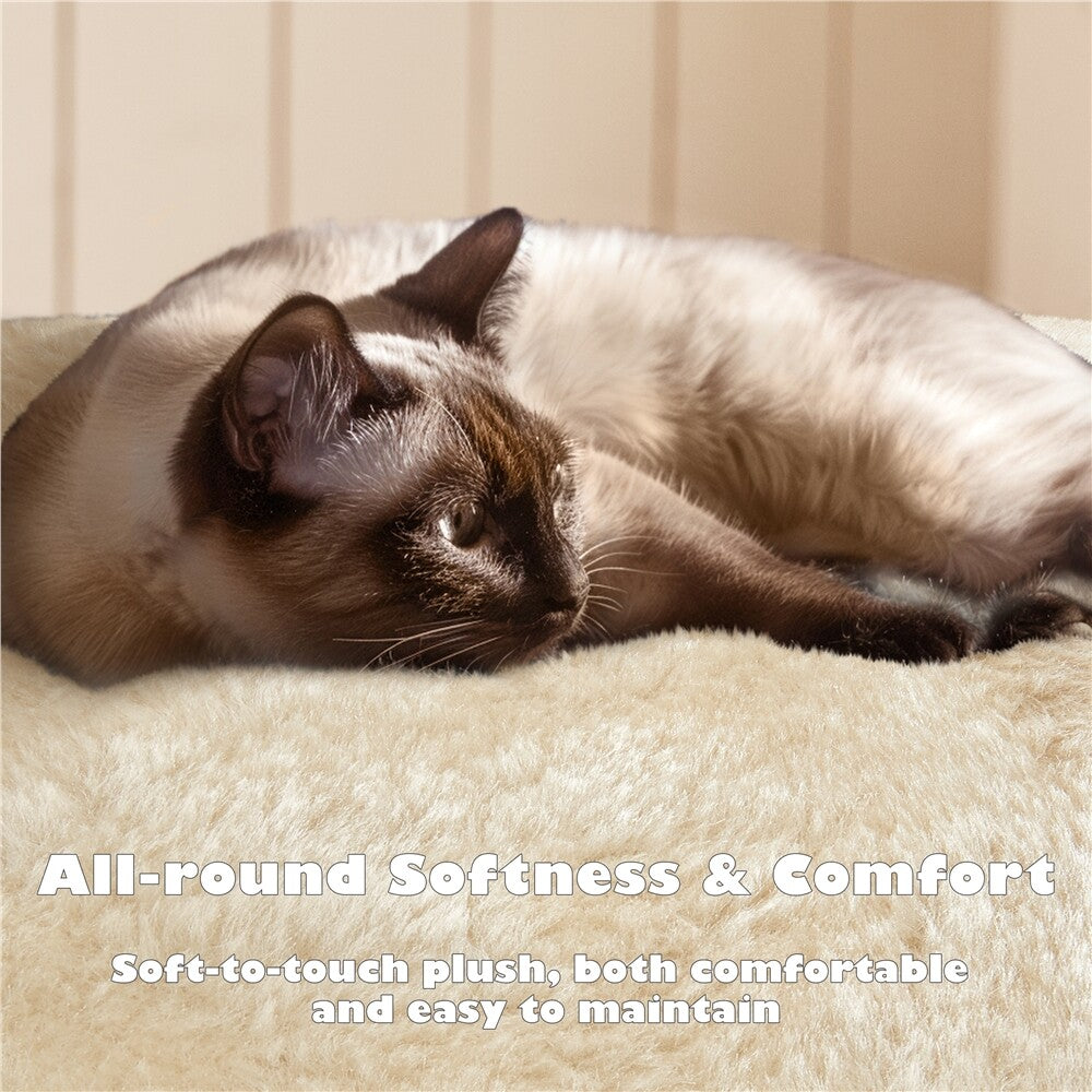 54In Cat Tree Tower Condo with Scratching Post for Kittens Pet House Furniture