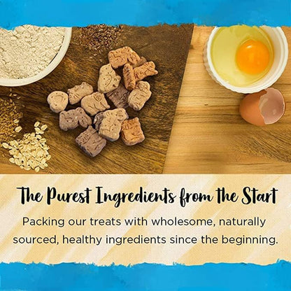 Natural Dog Treats, Mini Crunch, Assorted Flavors, 16.2Oz, 3 Count