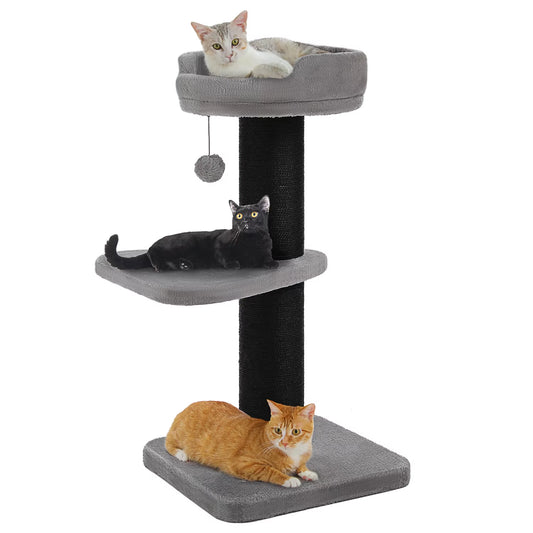 Cat Tree Cat Tower with Super Thick Scratching Post Cat Scratching Post for Large Cats Flower Cat Bed Tall Cat Scratcher Indoor
