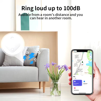 GPS Smart Air Tag Mini Smart Tracker Bluetooth Smart Tag Child Finder Pet Car Lost Tracker for Apple IOS System Find My APP