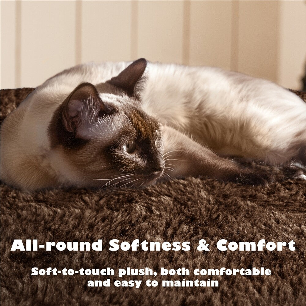 54In Cat Tree Tower Condo with Scratching Post for Kittens Pet House Furniture