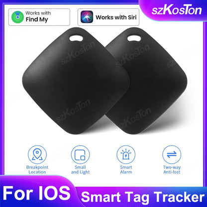 Mini Smart Tracker Works with IOS Find My APP Smart Tag Key Finder Anti-Lost Tracking Device Bluetooth-Compatible for IOS System