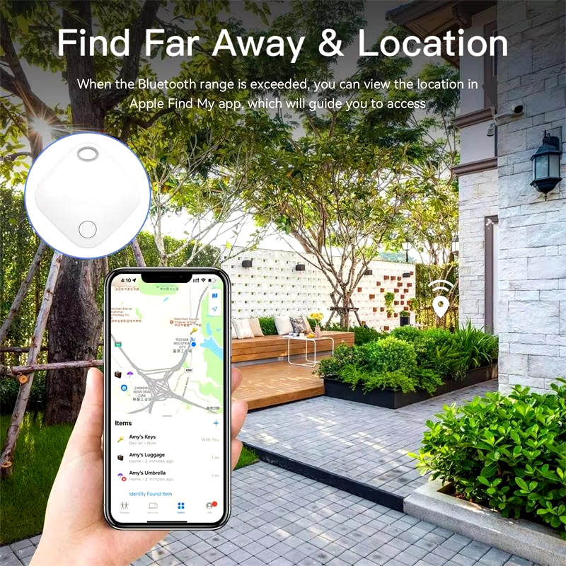GPS Smart Air Tag Mini Smart Tracker Bluetooth Smart Tag Child Finder Pet Car Lost Tracker for Apple IOS System Find My APP