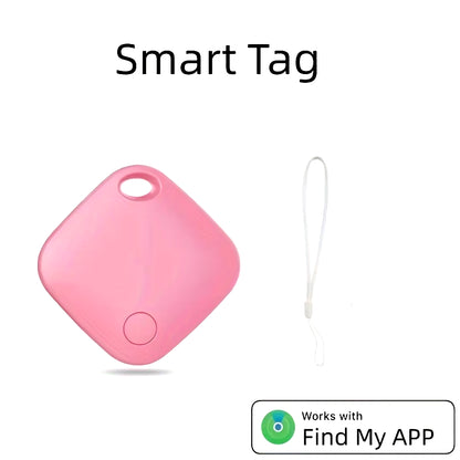 GPS Smart Air Tag Mini Smart Tracker Bluetooth Smart Tag Child Finder Pet Car Lost Tracker for Apple IOS System Find My APP