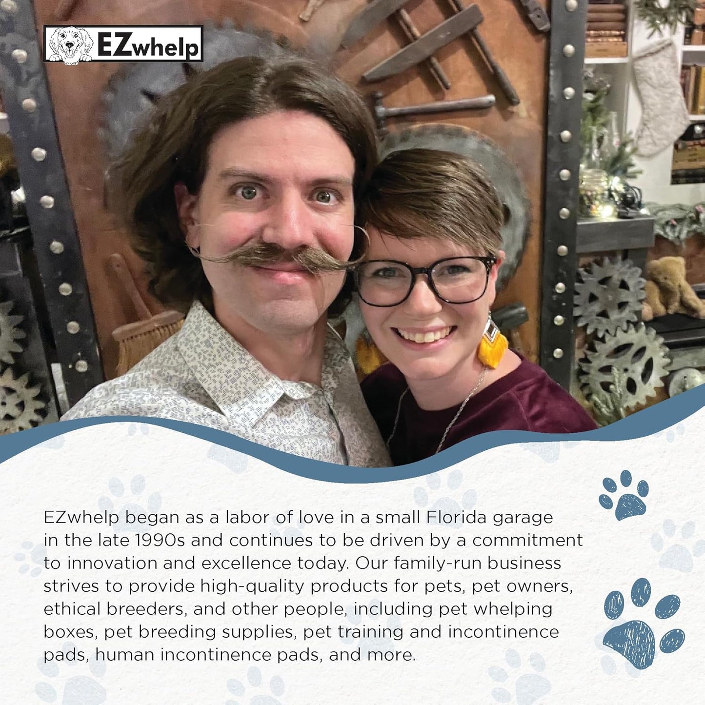 Reusable Dog Pee Pads - Dogs Waterproof Training Pads - Washable & Sanitary - Rounded Corners - Laminated, Lightweight, Durable - Pet Essentials Puppy Training, Whelping - 41"X41" W/ Grommets