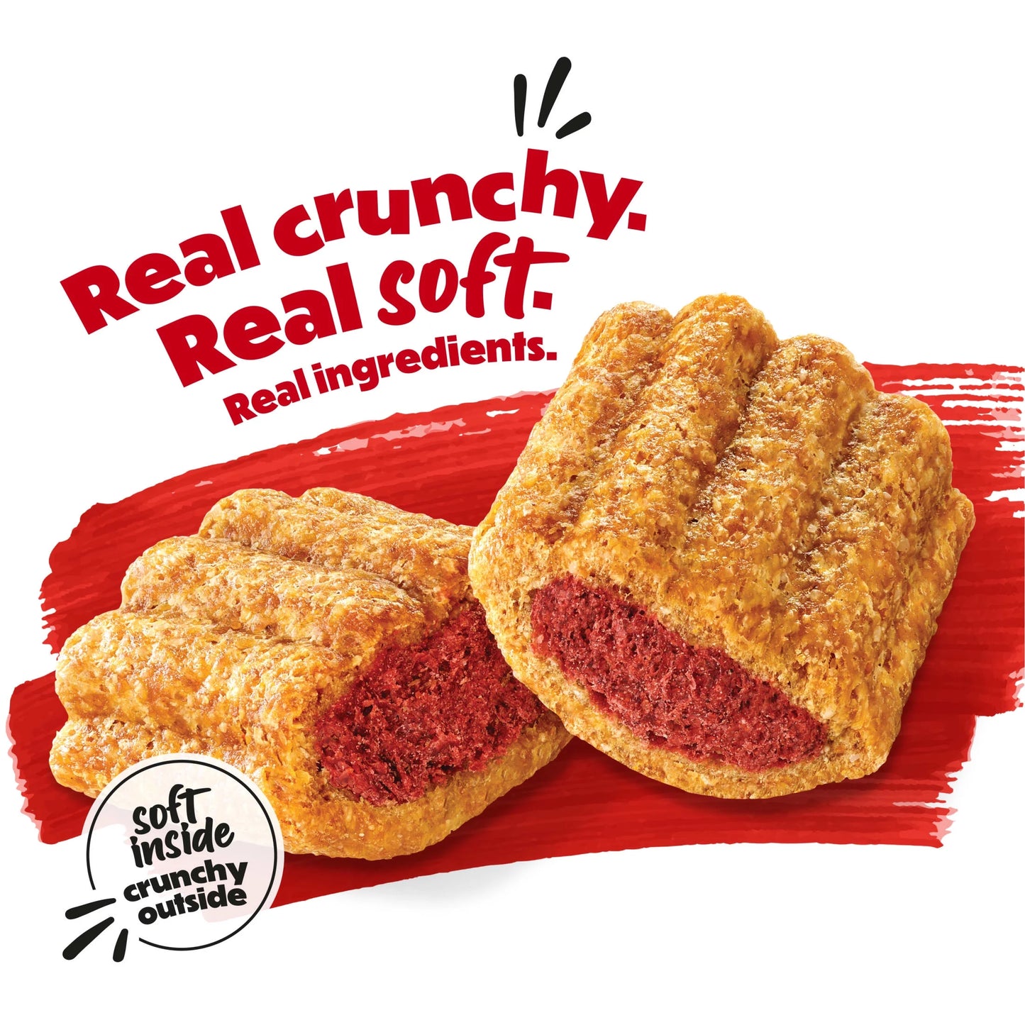 Purina  Baked Delights Hugs with Real Beef and Cheese Oven Baked Dog Treats