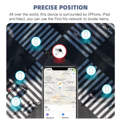 Mini Tracking Device for Apple Find My Key Smart Tag Child Finder Pet Car GPS Lost Tracker Smart Bluetooth 5 Tracker IOS System