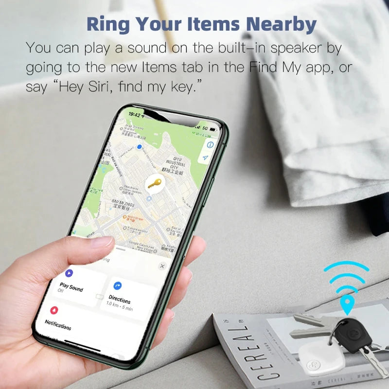 Mini Tracking Device for Find My APP Key Smart Tag Child Finder Pet Car GPS Lost Tracker Smart Bluetooth Tracker IOS System